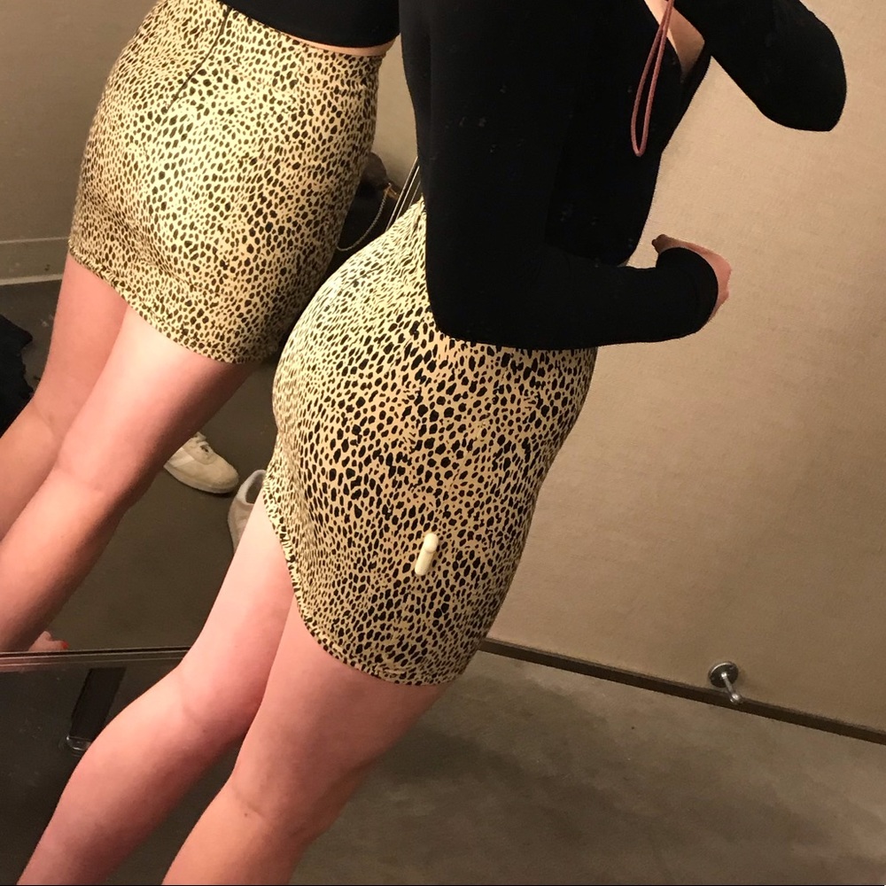 Cheetah skirt